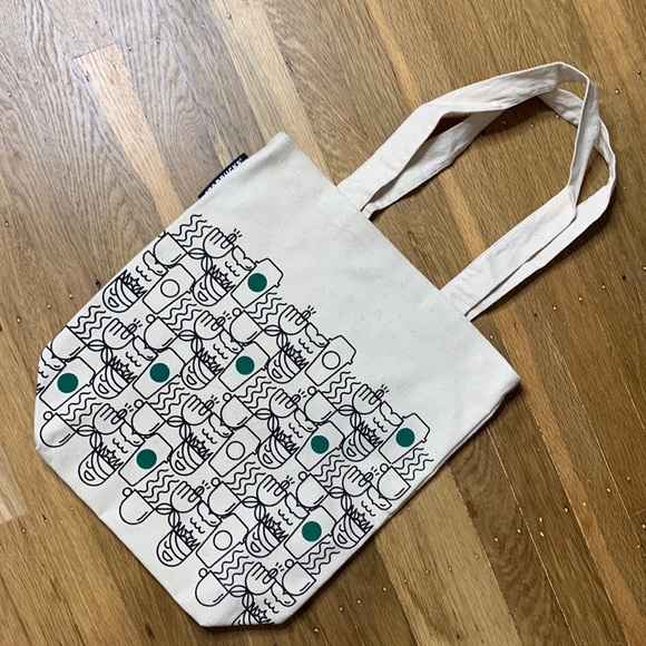 Starbucks canvas tote bag NWOT - Picture 1 of 8